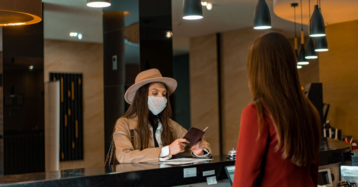 hotel lobby or restaurant interior